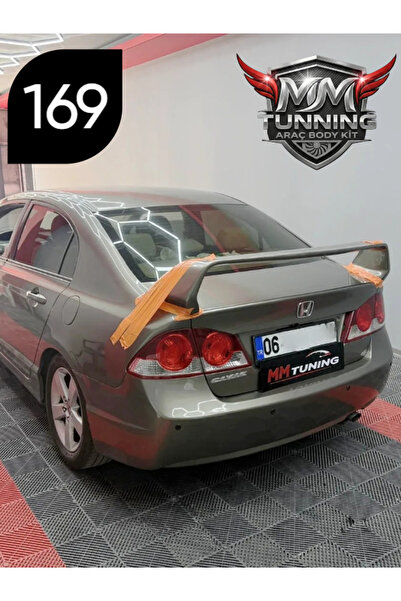 MMTUNNİNG HONDA FD6 BAGAJ ÜSTÜ YÜKSEK SPOİLER (BOYASIZ GÖNDERİLECEKTİR)