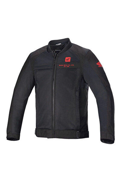 Alpinestars Honda LUC V2 Air Yazlık Korumalı Motosiklet Montu Siyah Kırmızı