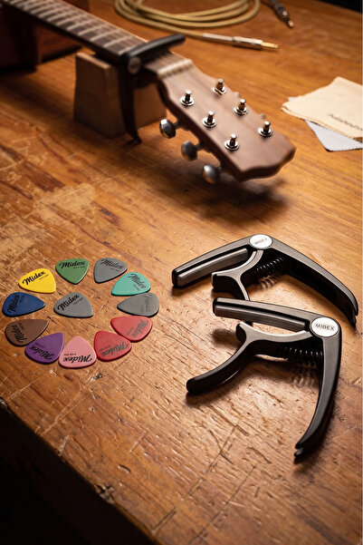 Lastvoice Lct-90Bk Guitar Capo Metal Kapo Quality Pena Gift