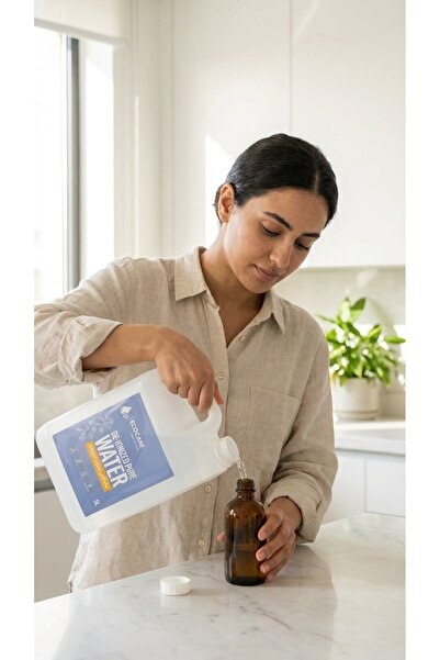 Eco Care Eco Water Pure Deionized Water 5L – مياه نقية منزوعة الأيونات/مقطره عبوة حجم 5 لتر
