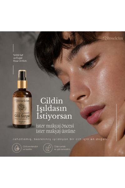 Naturea Botanical Maison Roselcim yağı Alınmamış %100 doğal Gül Suyu