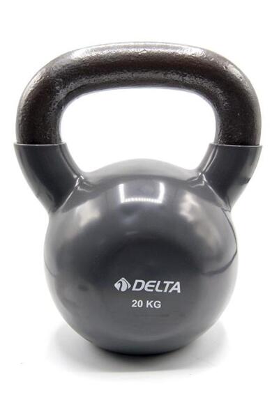 Delta Çaydanlık Tipi Füme Demir Dambıl - Kettlebell