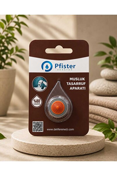 DELİFER GROUP YERLİ DELİFER YAĞMURLAMA MUSLUK TASARRUF APARATI M22-M24 PERLATÖR