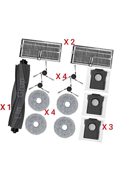LİN GRUP Dreame L40 Robot Vacuum Cleaner Compatible Spare Parts Kit