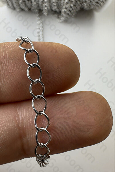 Hobi Goom Stainless Steel Silver Color Thick Extension Chain / Extension Chai...