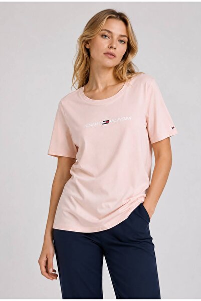 Tommy Hilfiger Kadın Baskılı T-Shirt