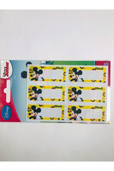 Disney Baby Iron-On Mickey Mouse Figured (4) Fabric School Jersey Label Crest...