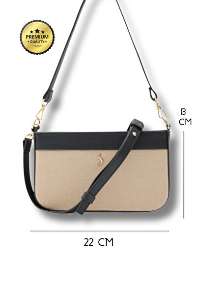 Santini Collection Bag Women's Handbag Shoulder Bag Suede Leather Bag Canvas ...