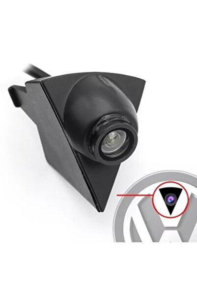 Xenon Bright Cameră frontală dedicată Volkswagen cu montare a logo-ului