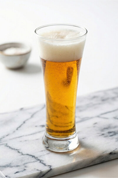 LAV Sorgun Cam Bira Bardağı 2'li 380 ml (Kokteyl/Soğuk Kahve Bardağı )