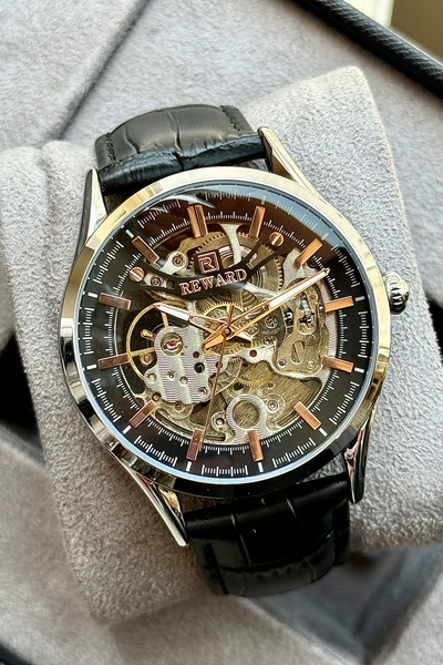 Reward RD33008M Deri Kordonlu Otomatik Erkek Kol Saati