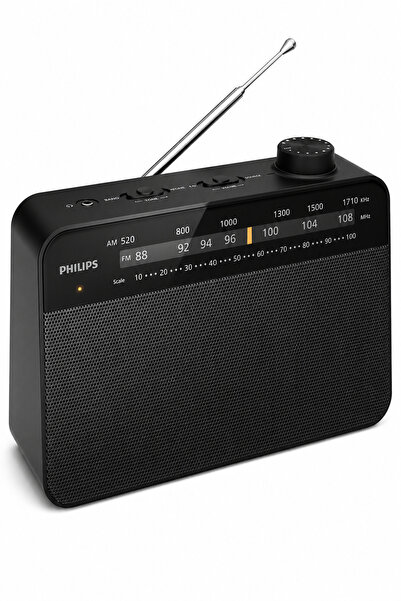 Philips TAR2509/10 Taşınabilir Analog FM/AM Radyo, AC & Pil ile Çalışma, Kula...
