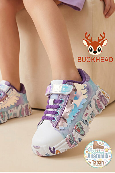 BUCKHEAD Kız Çocuk Günlük Rahat Memory Taban Spor Ayakkabı Sneaker