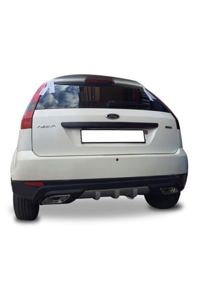 Universal Ford Fiesta Difüzör Arka Tampon Çift Egzoz Çıkışlı