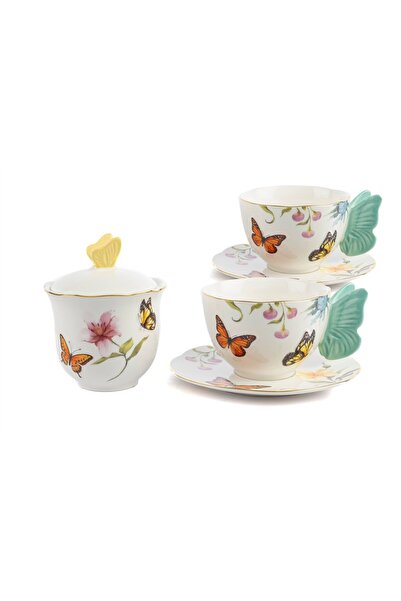 Mikasa Moor Mariposa Çay Fincanı ve Şekerlik Seti 250cc P374.101227