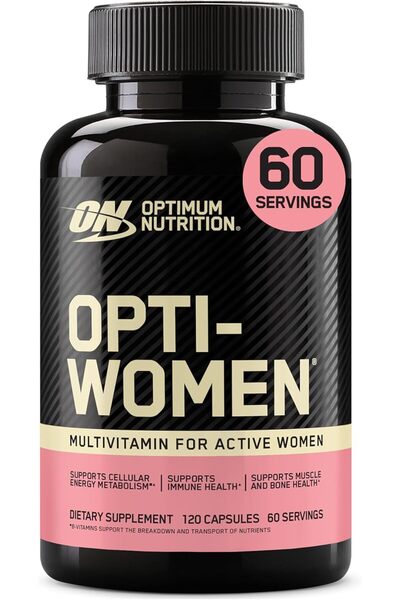 ON Optimum Nutrition Opti-Women Multivitamin, Vitamin C, Zinc and D for Immun...