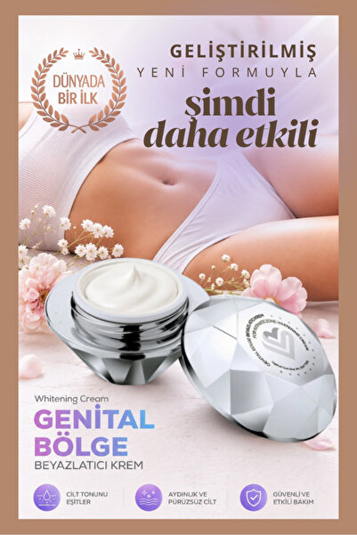 Ecc HEALTH Genital Bölge Beyazlatıcı Krem | Cilt Beyazlatıcı, Renk Açıcı ve A...
