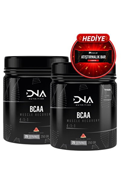 Dna Nutrition Bcaa 4:1:1 Karpuz Aromalı 250gr X 2 Adet (TOPLAM 500GR - 50 SER...