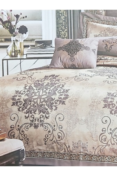 MILANO COLLECTION Set Lenjerie Pat Dublu Jacquard MC-6033