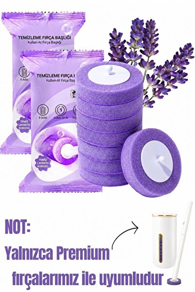 ModernEvAksesuar 16 Pieces (2 Packs) (Lavender) Premium Detergent-Infused Dis...