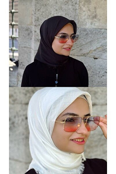 ALDAIYR 2 Pieces of Flamed Cotton Writing Scarf