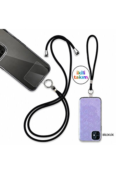 rangmobil Telefon Askısı/Kılıf Askısı Çapraz- Düz Kullanım Boy Ayarlamalı- 2l...