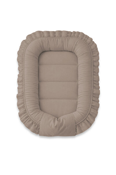 MimiNu Cosulet bebelus, MimiNu, Pentru dormit, Baby Nest 55 x 75 cm, Mocha