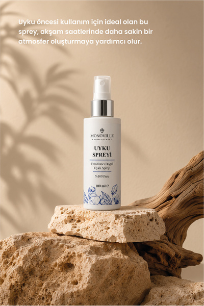 Monoville Uyku ve Yastık Spreyi 100 ml Sprey Başlıklı (Sleep and Pillow Spray)