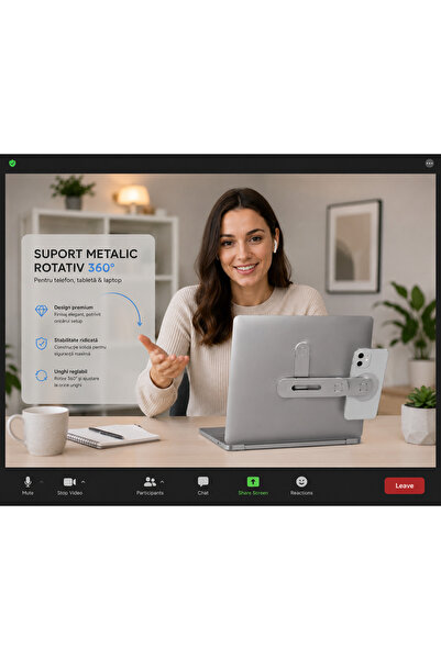 OEM Suport extensibil pentru laptop pentru dispozitive mobile, design compact...
