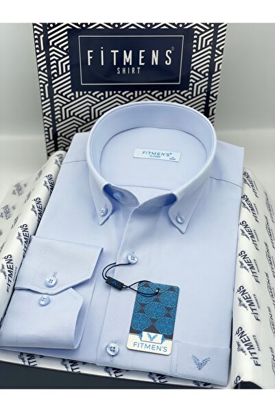 Fitmens Classic Long Sleeve Cotton Collared Buttoned Gift Boxed Easy-Iron Men...
