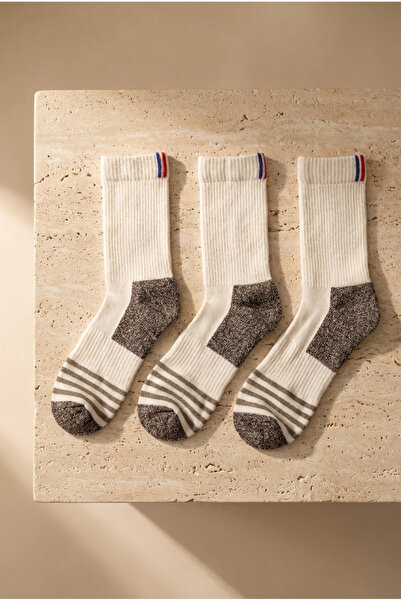 BONY SOCKS 3 paketa golfskih čarapa bez drške, bela/bela/bela