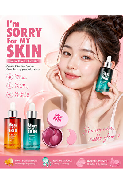 I'm Sorry For My Skin سيروم تبييض العسل 30 مل + أمبولات استرخاء فائقة 30 مل +...