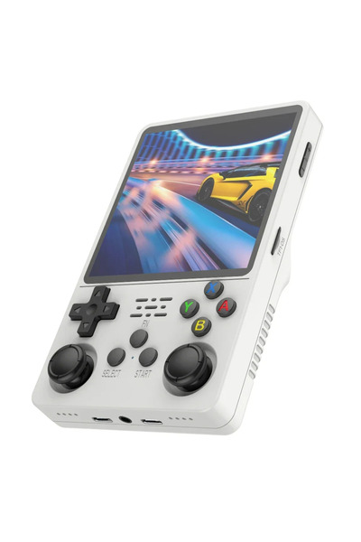 Choice17 128G R36PLUS White BOYHOM Retro Handheld Game Console Linux 64-bit S...