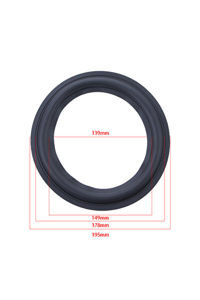 Choice7 8 inch 1PCS Speaker Repair Folding Edge Ring Subwoofer Speaker Repair...