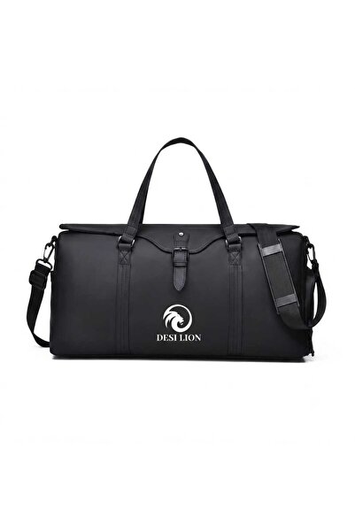 DESI LION Gym Bag for Men & Women – Premium Waterproof Sports Duffel Bag with...