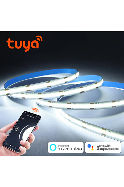 Choice 10m EU Plug Full Set Warm White 24V 1m-10m Tuya Smart Life Ultra Brigh...