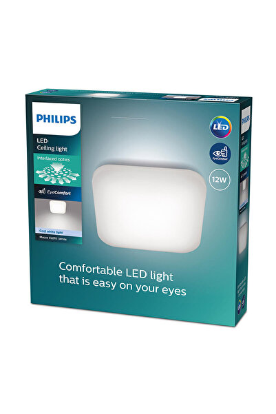 Philips Mauve Kare Plafonyer 12w 4000k