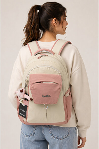 Bevitton Water Resistant Fabric School Bag Unisex Daily School Backpack 2601 ...