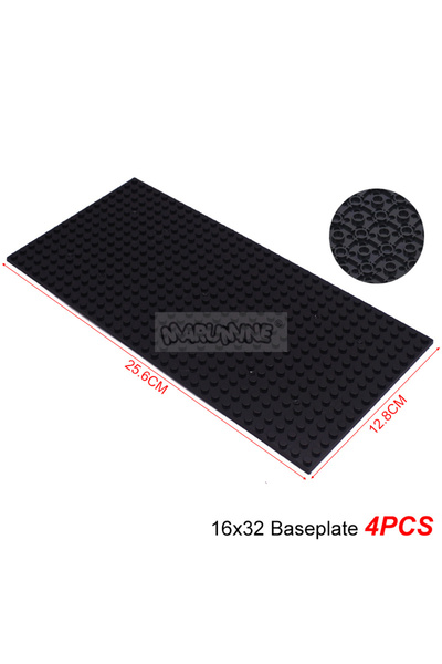 choice2 16x32 بلاك مارومين 4 قطع 16x32 قاعدة مزدوجة الجوانب 3857 متوافق مع مك...