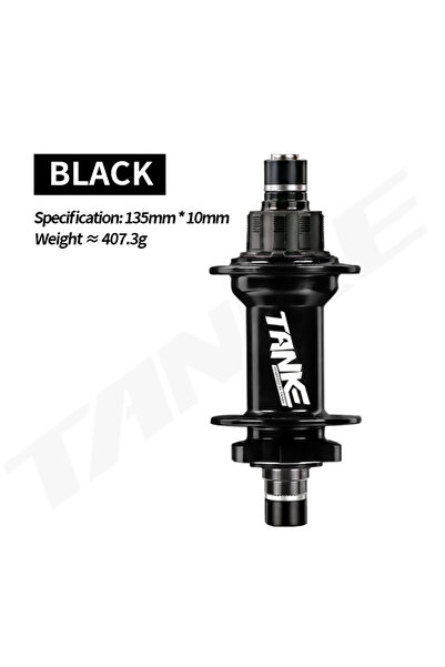Choice 32H Black TANKE Dirt Jump Hub Single speed Locks CNC Machining Aluminu...