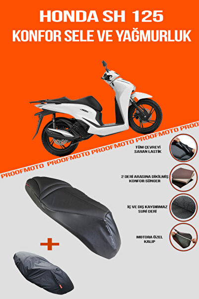 PROOFMOTO Honda Sh 125, Sh125 - Comfort Seat and Rain Cover