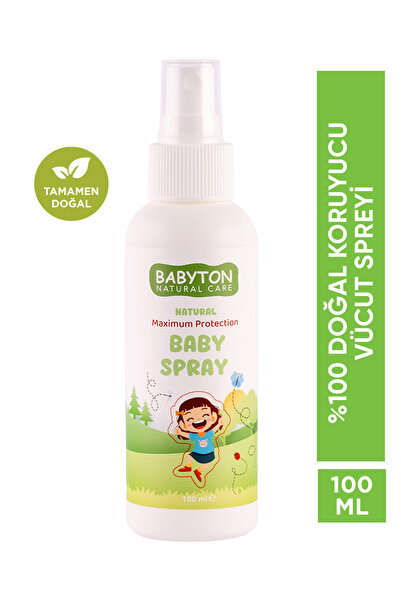 BABYTON %100 Doğal Koruyucu Vücut Spreyi 100 ml