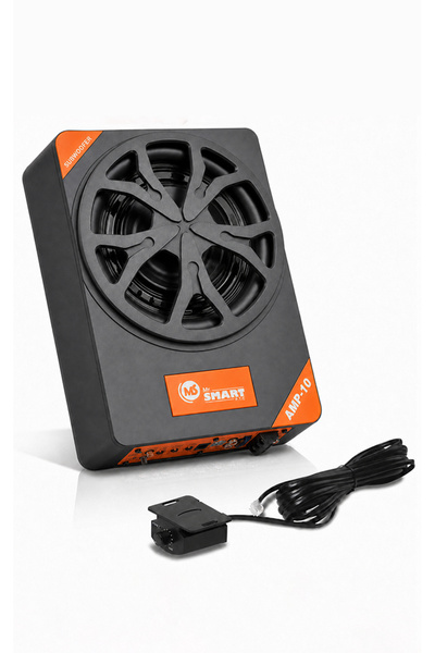 MR.SMART F.T.C Mr. SMART AMP-10 Active Car Subwoofer, 10 Inch, 8000W, Built-I...