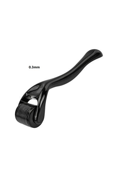 Choice10 0.3mm all black Derma Roller for Facial Body Hair Growth,540 Needles...