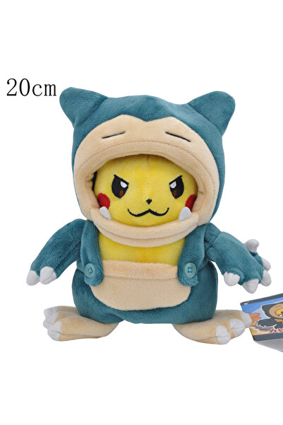 Choice Snorlax 20cm Cos Eevee Pikachu Cosplay Plush Toy Charizard Peluche Sno...