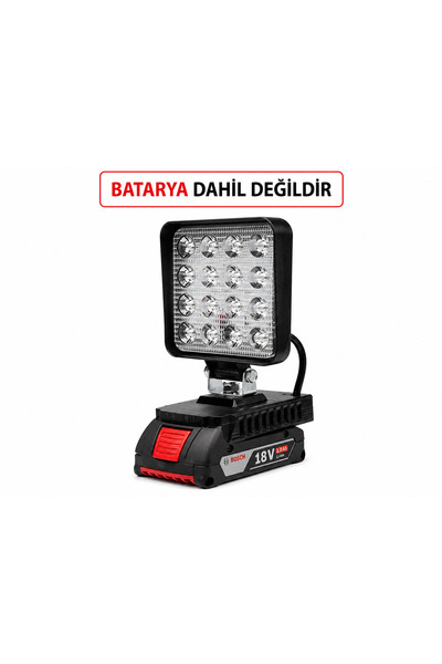 Bosch 18v Batarya Uyumlu Led Projektör ( AKÜ DAHİL DEGİLDİR )