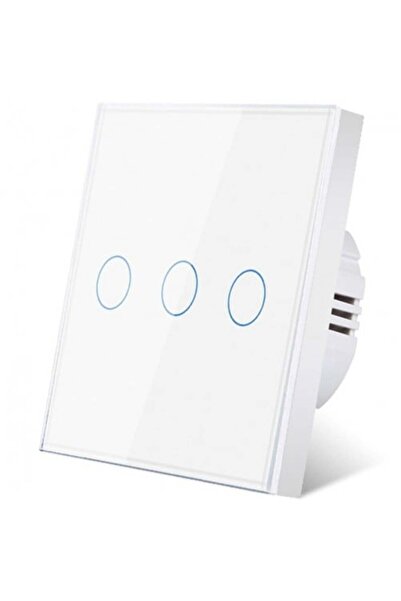 iUni 3F touch switch, Tempered Glass, LED