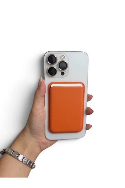 KaffCase iPhone 11 12 13 14 15 16 17 Plus Pro Max Card Holder Magnetic Leather Magsafe Wallet Back Card Holder