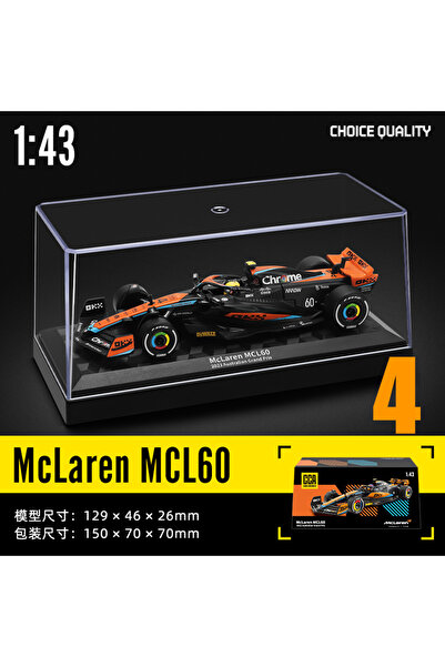Choice1 1-43 MCL60-4 CCA MSZ 1:43 فريق ماكلارين للفورمولا 1 لعام 2023 MCL60 4...