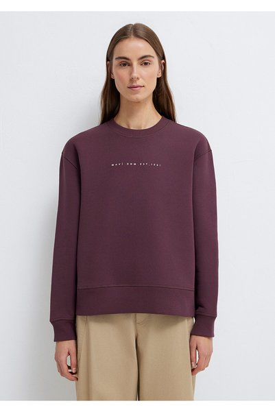 Mavi Denim Baskılı Mor Sweatshirt 1S10525-70260
